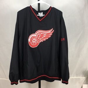 Vintage Detroit Red Wings Windbreaker